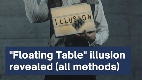 The Showmanship of Dustin Tabelka's Table Magic Revealed